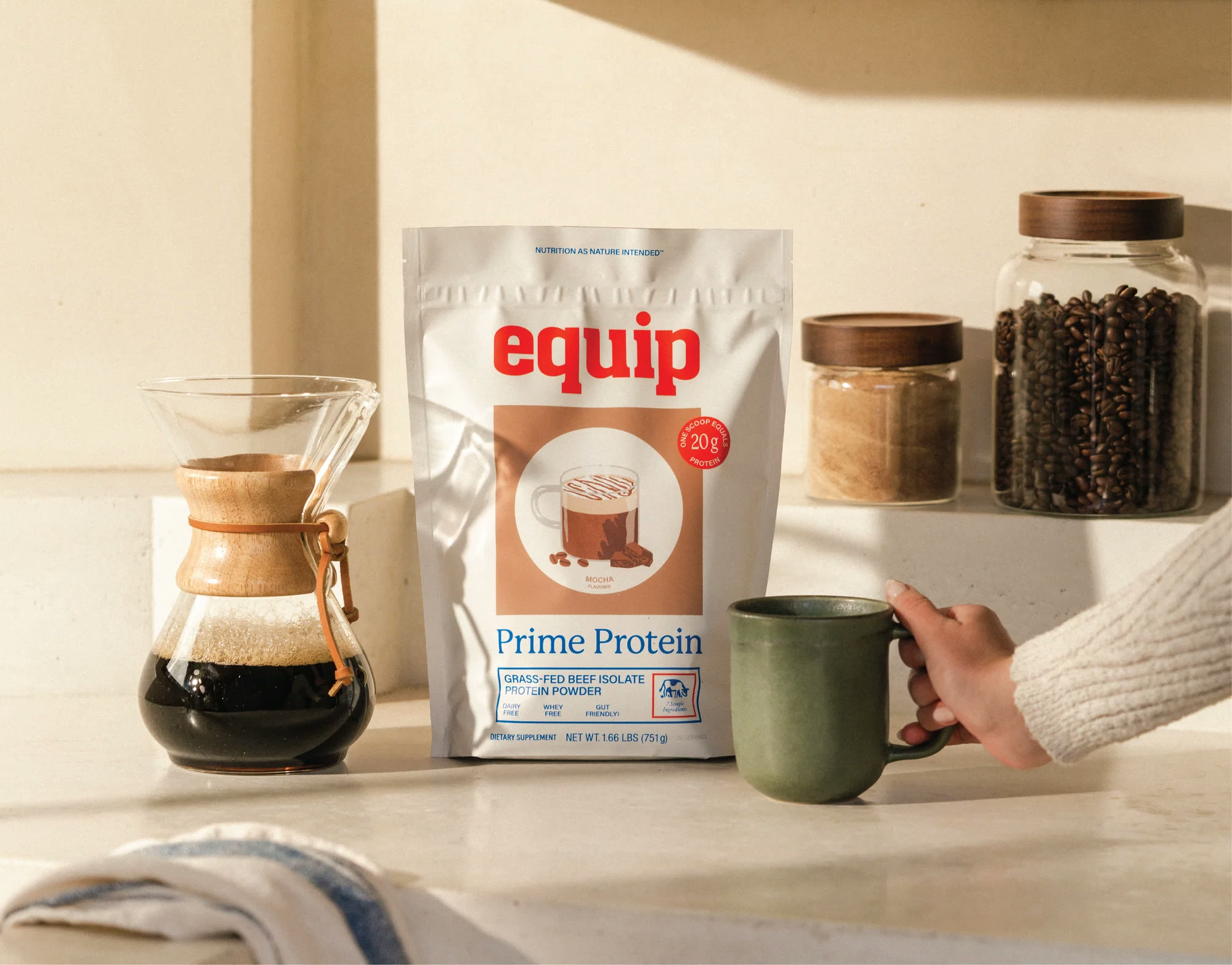 Equip product and packaging